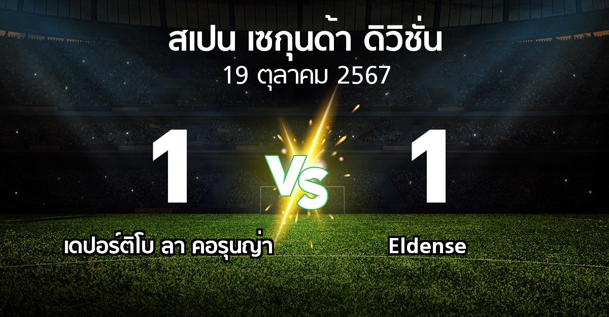 ผลบอล : เดปอร์ติโบ ลา คอรุนญ่า vs Eldense (สเปน-เซกุนด้า-ดิวิชั่น 2024-2025)