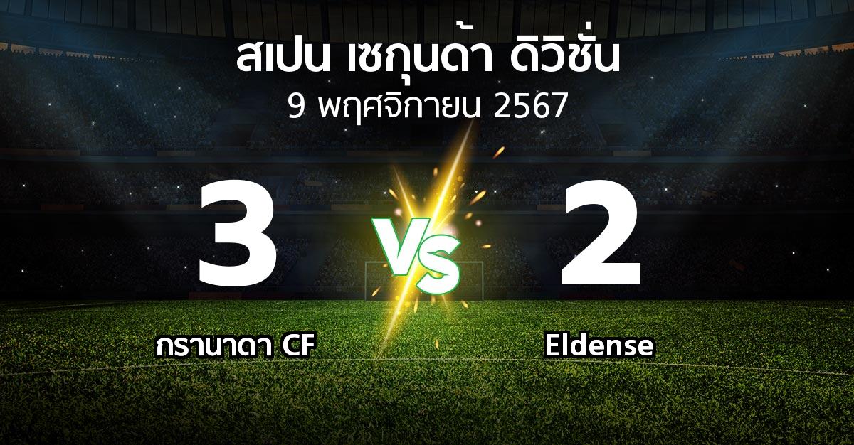 ผลบอล : กรานาดา vs Eldense (สเปน-เซกุนด้า-ดิวิชั่น 2024-2025)