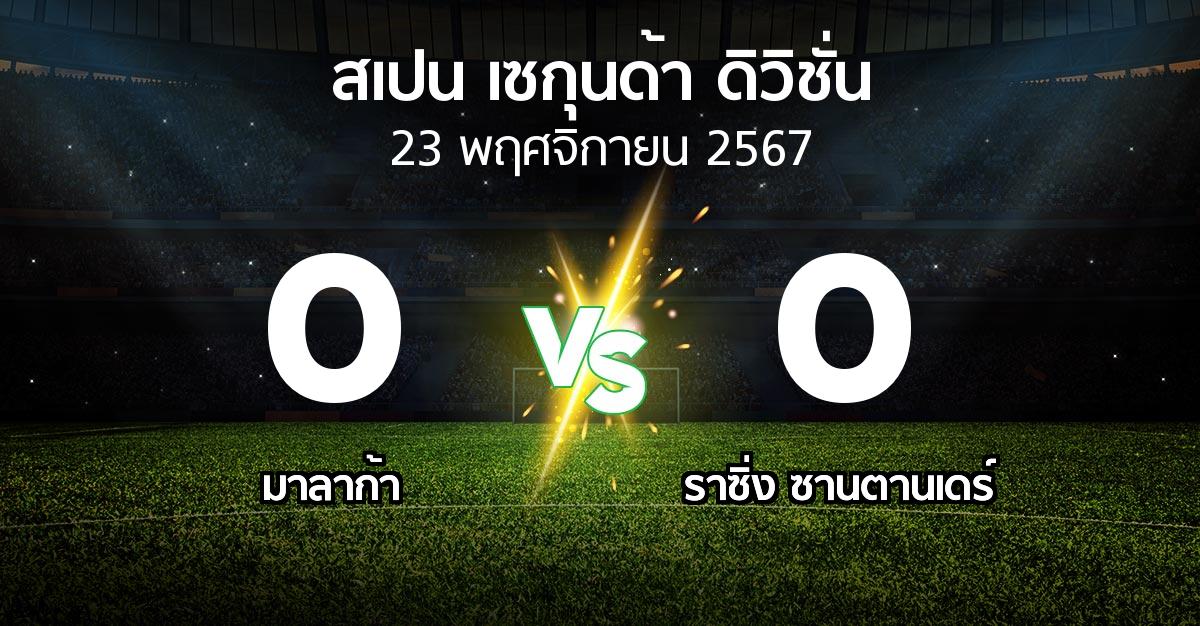 ผลบอล : มาลาก้า vs ราซิ่ง ซานตานเดร์ (สเปน-เซกุนด้า-ดิวิชั่น 2024-2025)