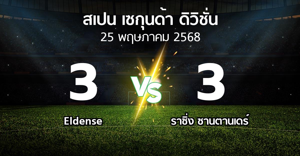 ผลบอล : Eldense vs ราซิ่ง ซานตานเดร์ (สเปน-เซกุนด้า-ดิวิชั่น 2024-2025)