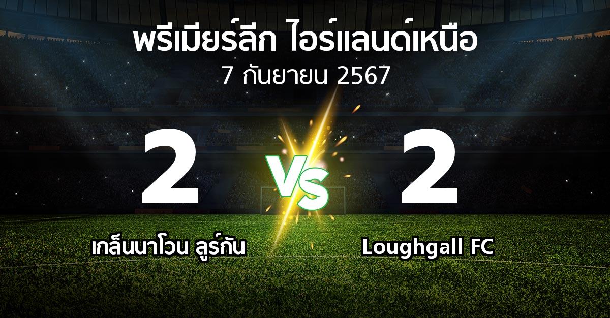 ผลบอล : เกล็นนาโวน ลูร์กัน vs Loughgall FC (พรีเมียร์ลีก-ไอร์แลนด์เหนือ 2024-2025)