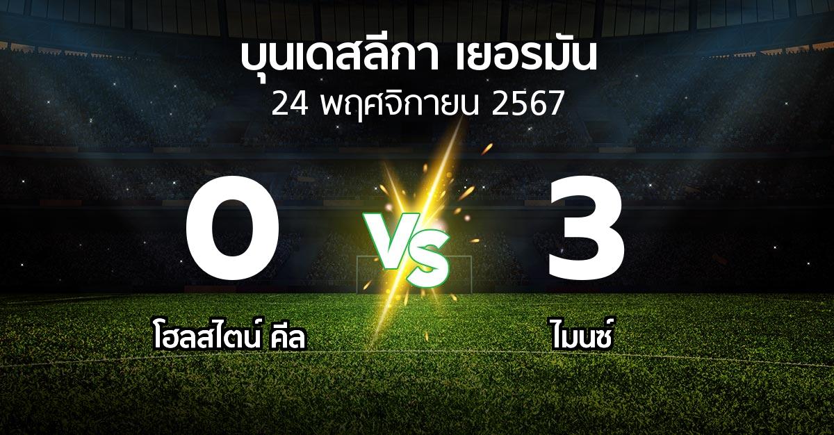 ผลบอล : โฮลสไตน์ คีล vs ไมนซ์ (บุนเดสลีกา 2024-2025)