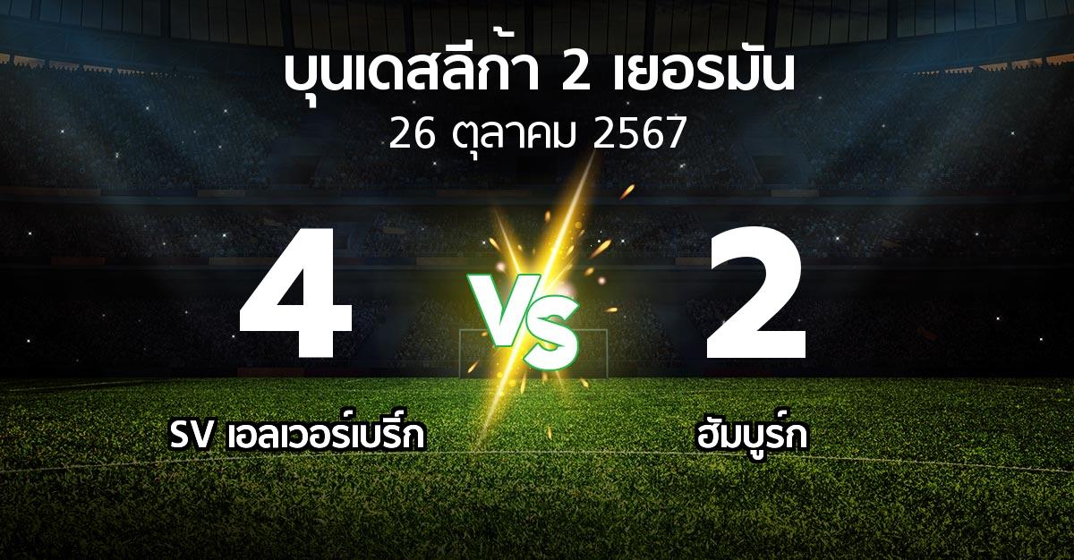 ผลบอล : SV เอลเวอร์เบริ์ก vs ฮัมบูร์ก (บุนเดสลีก้า-2-เยอรมัน 2024-2025)