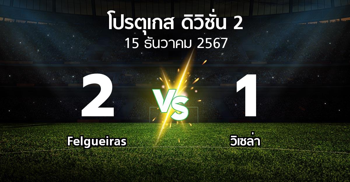 ผลบอล : Felgueiras vs วิเซล่า (โปรตุเกส-ดิวิชั่น-2 2024-2025)