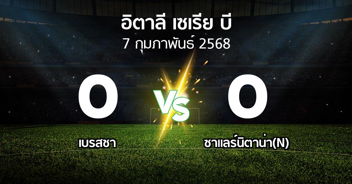 ผลบอล : เบรสชา vs ซาแลร์นิตาน่า(N) (อิตาลี-เซเรีย-บี 2024-2025)