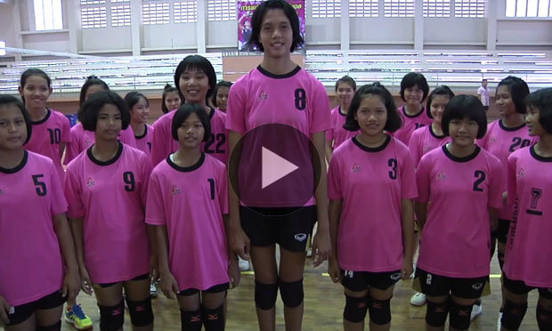 "น้องดรีม" นักตบลูกยางวัย 14 ปี สูง 198 ซม. ฝันอยากเล่นทีมชาติไทย (คลิป)