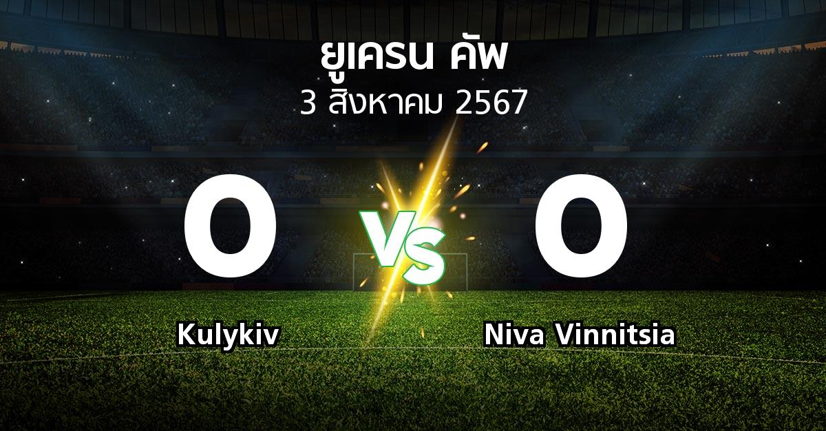 ผลบอล : Kulykiv vs Niva Vinnitsia (ยูเครน-คัพ 2024-2025)