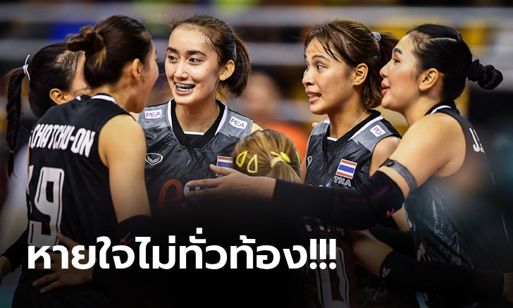 ต้องลุ้น 5 เซต! "สาวไทย" หืดจับแซง เวียดนาม ลูกยางซี วี.ลีก 2024 สนามแรก