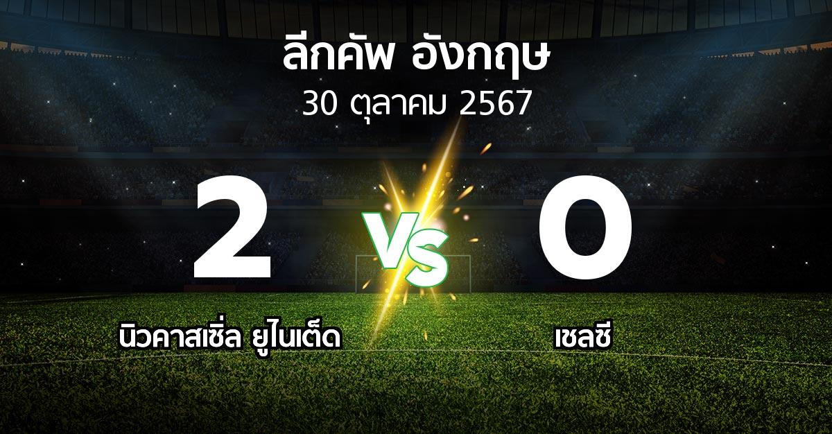 ผลบอล : นิวคาสเซิ่ล ยูไนเต็ด vs เชลซี (ลีกคัพ 2024-2025)