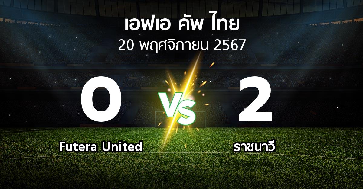 ผลบอล : Futera United vs ราชนาวี (ไทยเอฟเอคัพ 2024-2025)