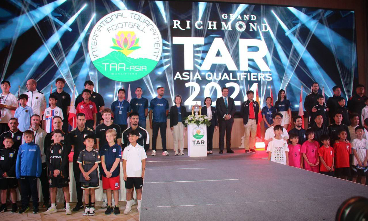 กลุ่มบริษัท RICHMOND HOSPITALITY GROUP จัดพิธีเปิดการแข่งขันฟุตบอลเยาวชน "TAR ASIA QUALIFIERS 2024"