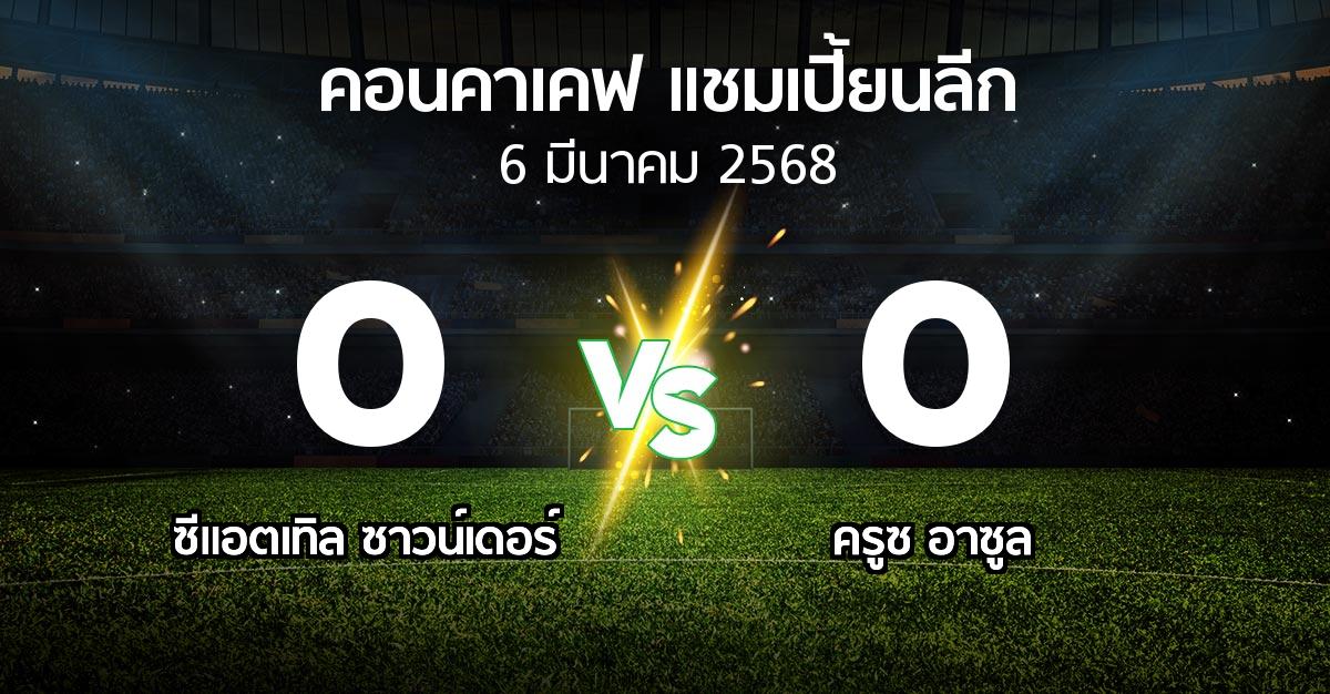 ผลบอล : ซีแอตเทิล ซาวน์เดอร์ vs ครูซ อาซูล (คอนคาเคฟ-แชมเปี้ยนลีก 2025)