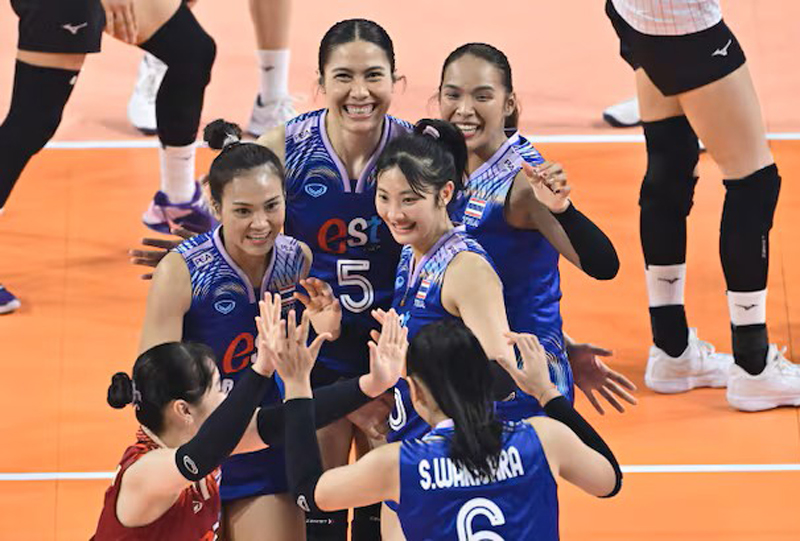 วอลเลย์บอลหญิงทีมชาติไทย