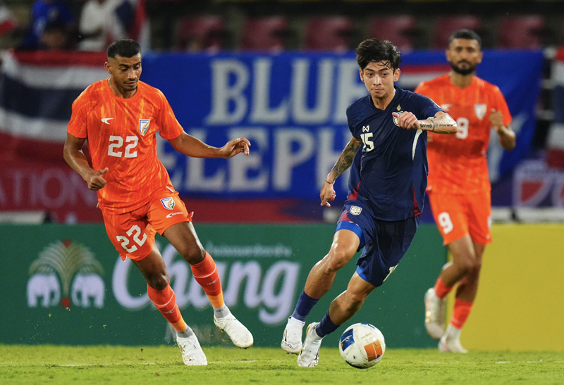 ทีมชาติไทย พบ อินเดีย