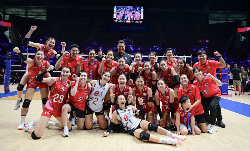 วอลเลย์บอลหญิงเนชั่นส์ลีก 2025-ทีมวอลเลย์บอลหญิงทีมชาติไทย