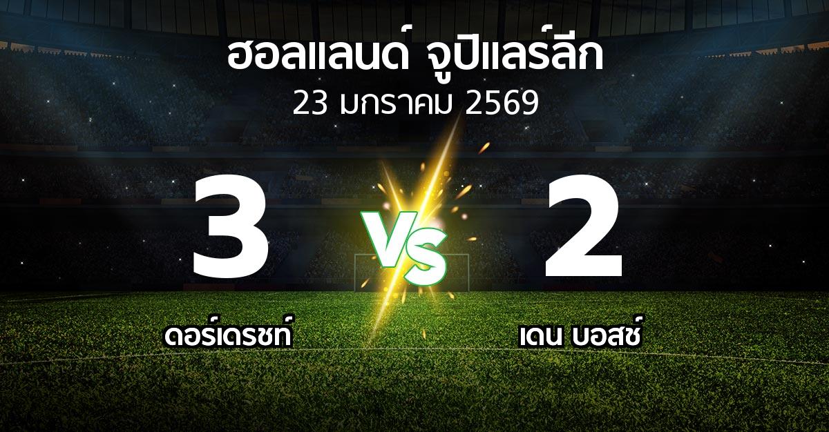 ผลบอล : ดอร์เดรชท์ vs เดน บอสช์ (ฮอลแลนด์-จูปิแลร์ลีก 2025-2026)