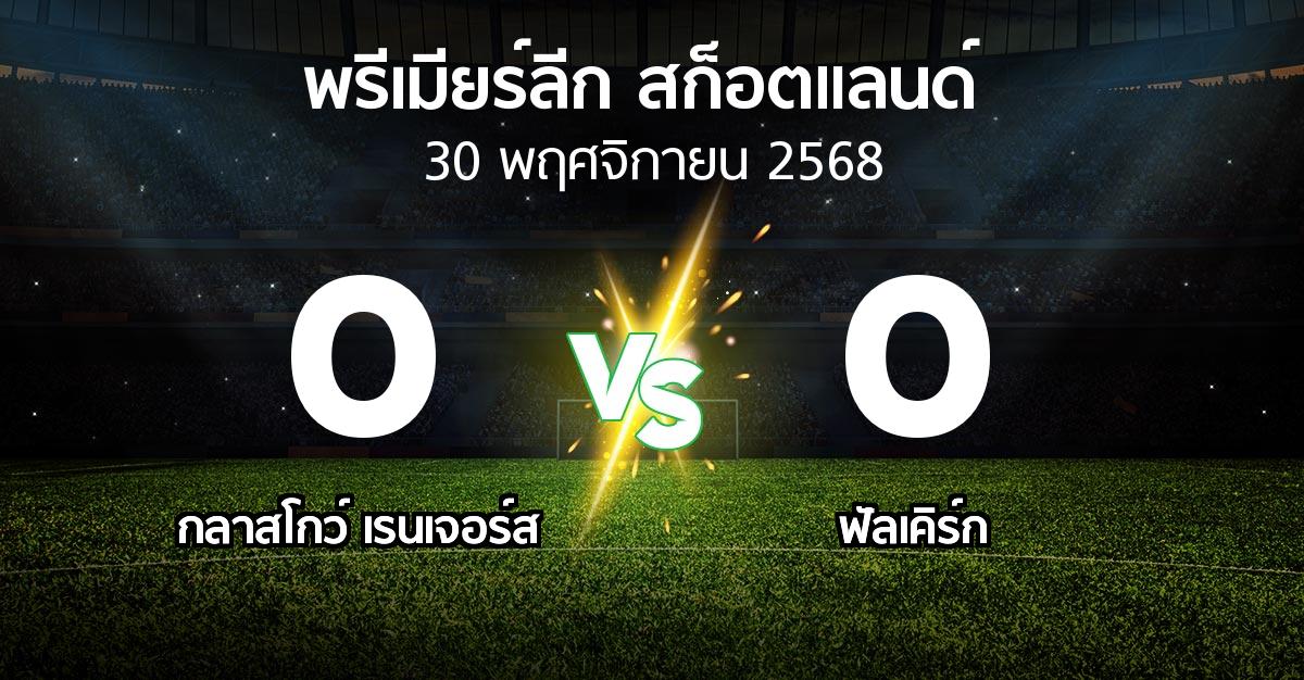 ผลบอล : กลาสโกว์ เรนเจอร์ส vs ฟัลเคิร์ก (สก็อตติชพรีเมียร์ลีก 2025-2026)