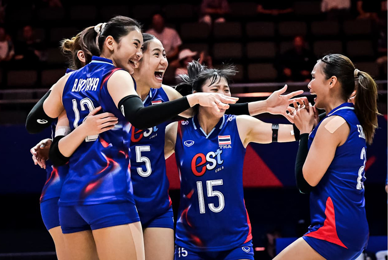วอลเลย์บอลหญิงทิมชาตืไทย