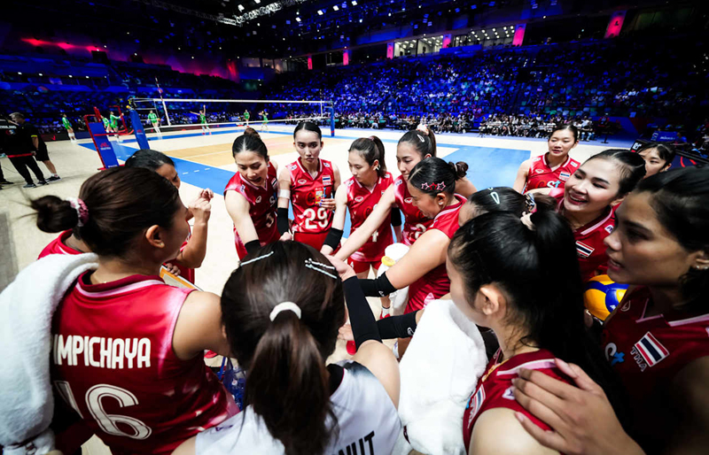วอลเลย์บอลหญิงทิมชาตืไทย