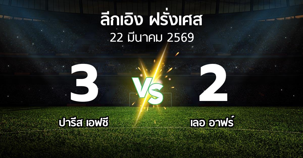 ผลบอล : ปารีส เอฟซี vs เลอ อาฟร์ (ลีกเอิง 2025-2026)