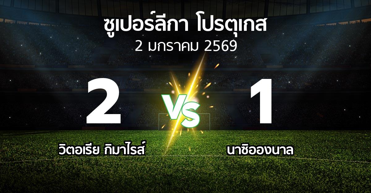 ผลบอล : วิตอเรียกิมาไรส์ vs นาซิอองนาล (ซูเปอร์ลีกา-โปรตุเกส 2025-2026)
