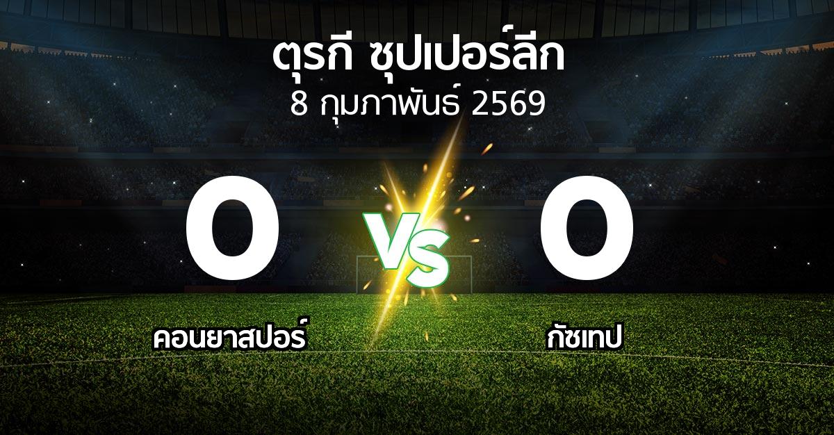 ผลบอล : คอนยาสปอร์ vs Goztep (ตุรกี-ซุปเปอร์ลีก 2025-2026)