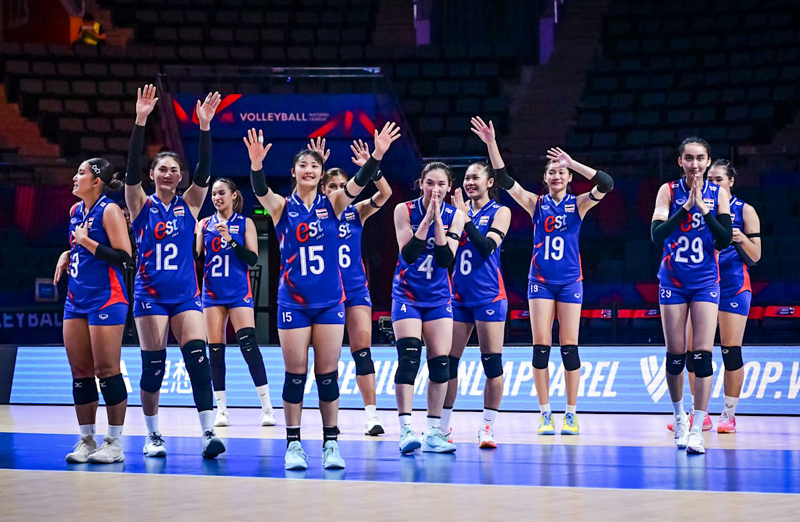 วอลเลย์บอลหญิงทีมชาติไทย vs สหรัฐ