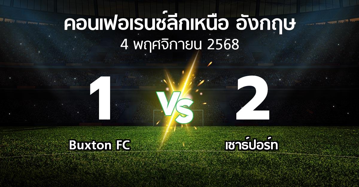 ผลบอล : Buxton FC vs เซาธ์ปอร์ท (คอนเฟอเรนช์ลีกเหนืออังกฤษ 2025-2026)