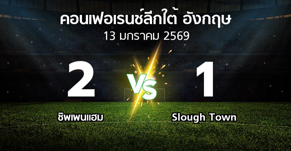 ผลบอล : ชิพเพนแฮม vs Slough Town (คอนเฟอเรนช์ลีกใต้อังกฤษ 2025-2026)