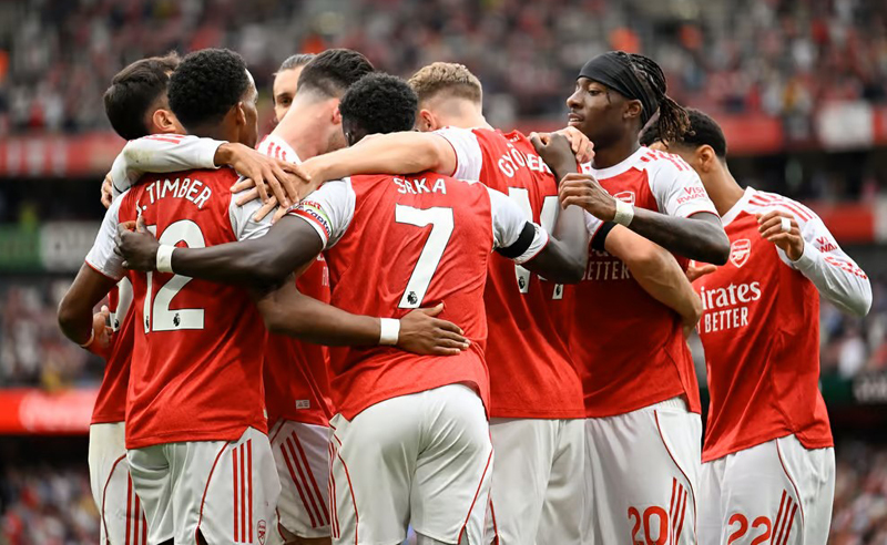 คะแนนพรีเมียร์ลีกอังกฤษล่าสุด