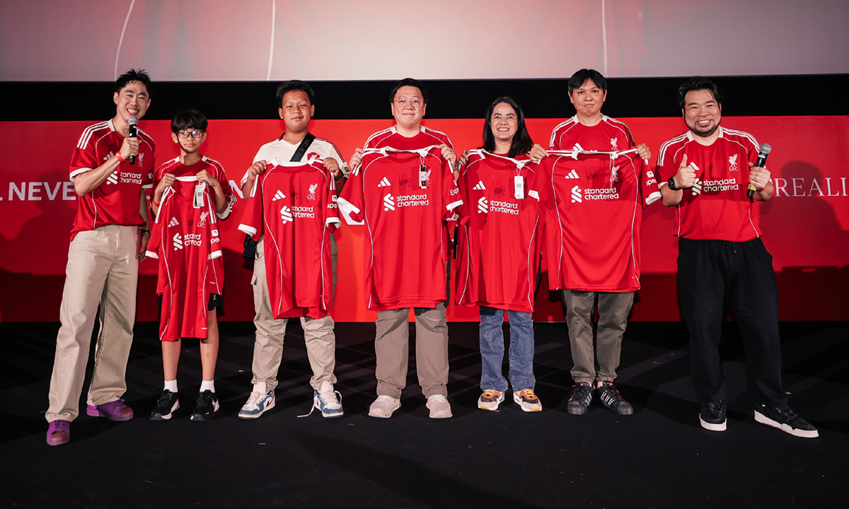 อาดิดาส รวมพลสาวกหงส์แดงร่วมเชียร์สด “ลิเวอร์พูล V อาร์เซนอล” ที่สยามภาวลัย จับรางวัลหาผู้โชคดีบินชมศึกแดงเดือด