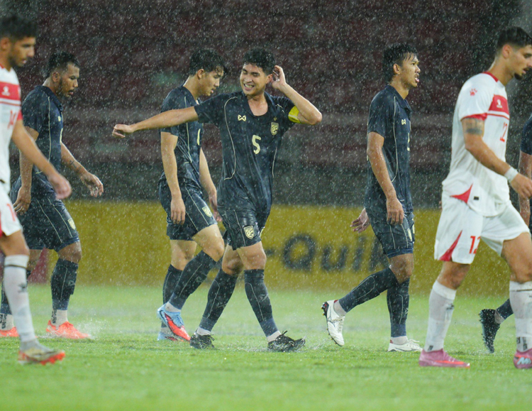 ดูบอลสด ทีมชาติไทย U23 พบ มาเลเซีย