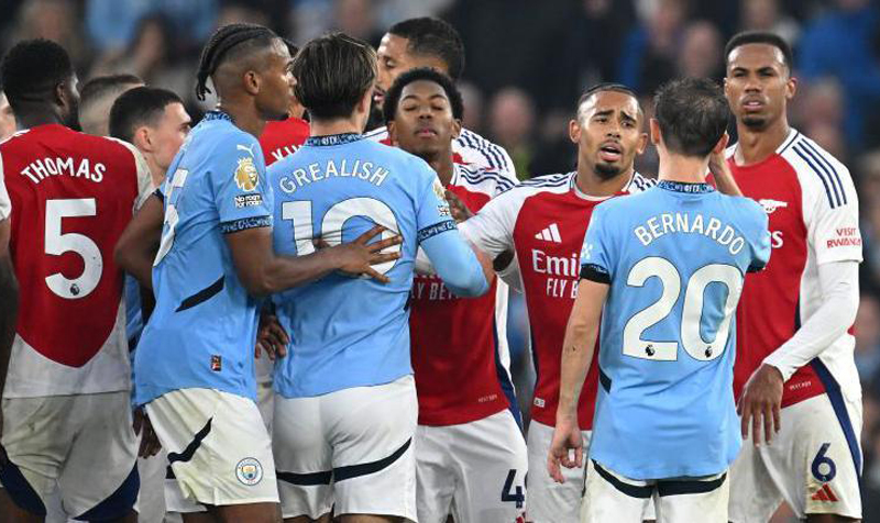 ดูบอลสด พรีเมียร์ลีก อาร์เซนอล พบ แมนซิตี้