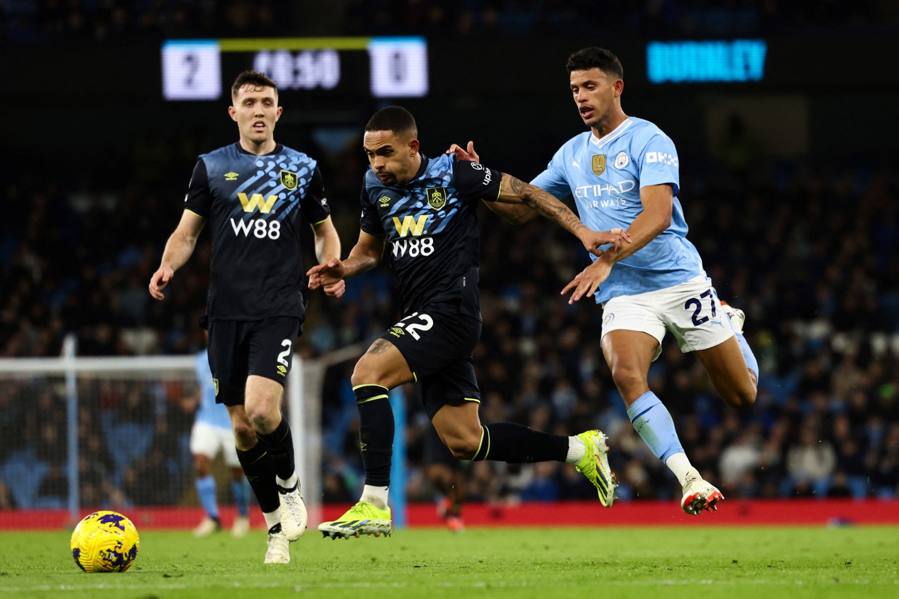 ดูบอลสด พรีเมียร์ลีก แมนซิตี้ พบ เบิร์นลีย์