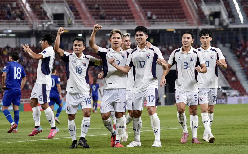 โปรแกรมฟุตบอล ทีมชาติไทย เอเอฟซี เอเชียน คัพ 2027 รอบคัดเลือก