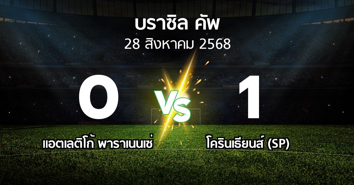 ผลบอล : แอตเลติโก้ พาราเนนเซ่ vs โครินเธียนส์ (SP) (บราซิล-คัพ 2025)