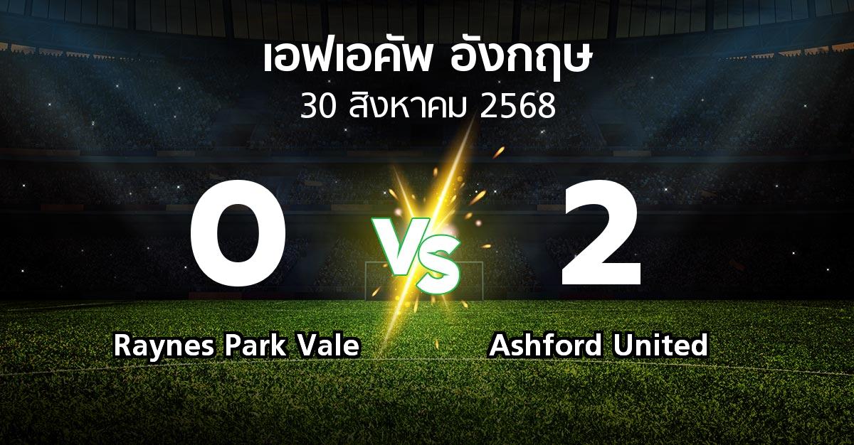 ผลบอล : Raynes Park Vale vs Ashford United (เอฟเอ คัพ 2025-2026)