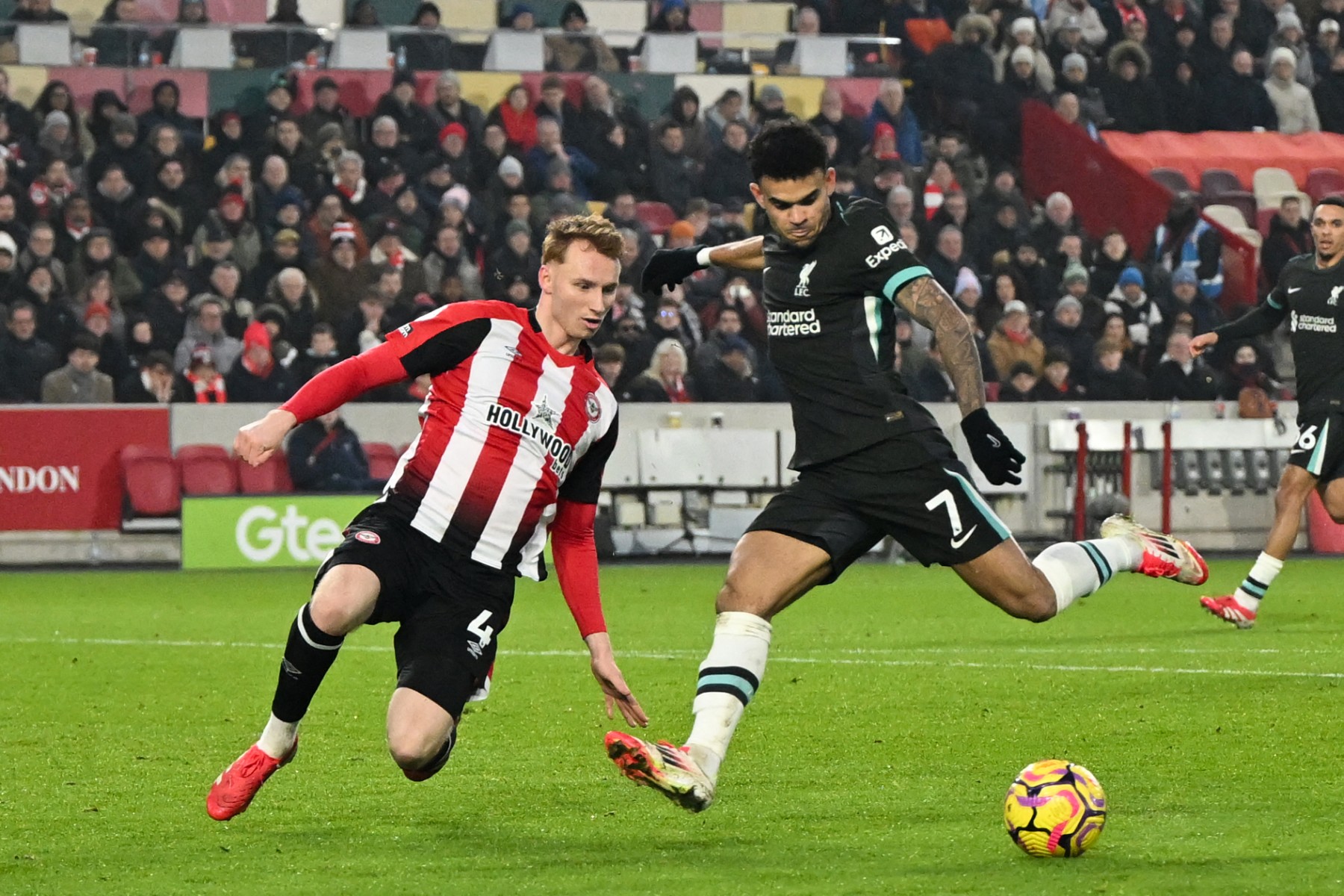 ดูบอลสด พรีเมียร์ลีก เบรนท์ฟอร์ด พบ ลิเวอร์พูล