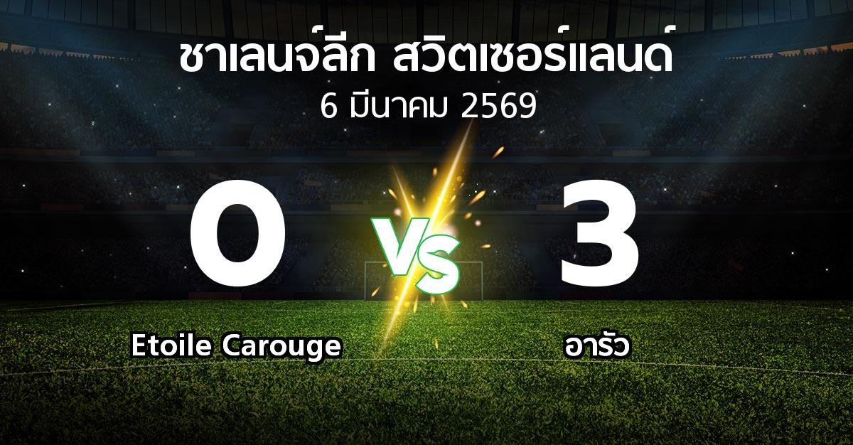 ผลบอล : Etoile Carouge vs อารัว (ชาเลนจ์-ลีก-สวิตเซอร์แลนด์ 2025-2026)