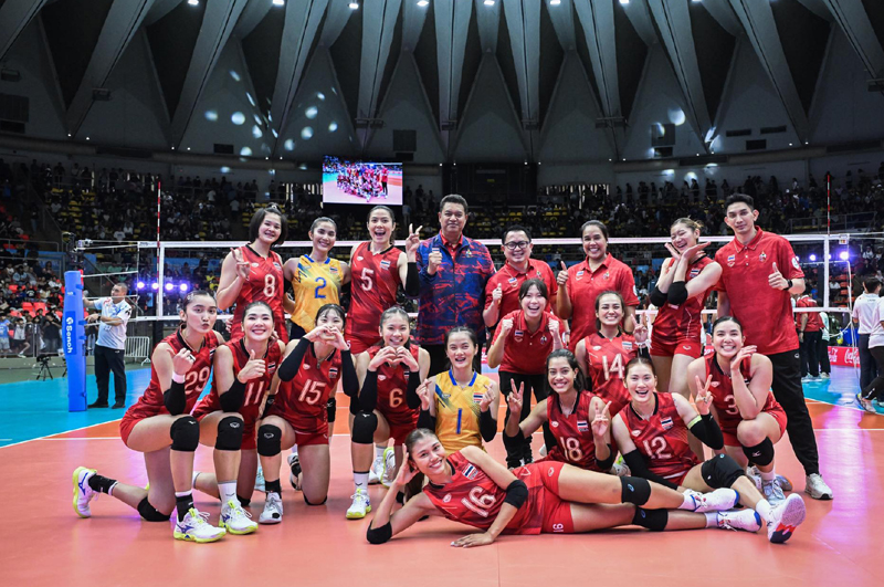 วอลเลย์บอลไทยวันนี้ถ่ายทอดสด