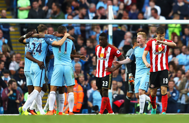 ดูบอลสด พรีเมียร์ลีก ซันเดอร์แลนด์ พบ แมนซิตี้