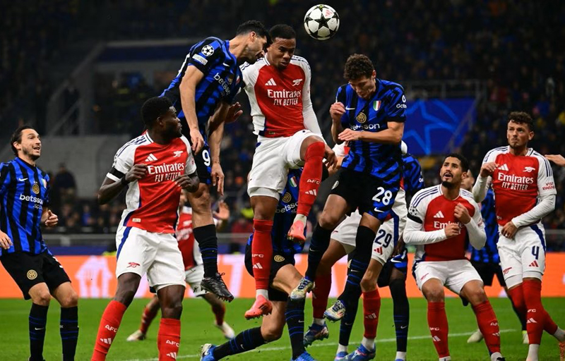 ดูบอลสด อินเตอร์ พบ อาร์เซนอล