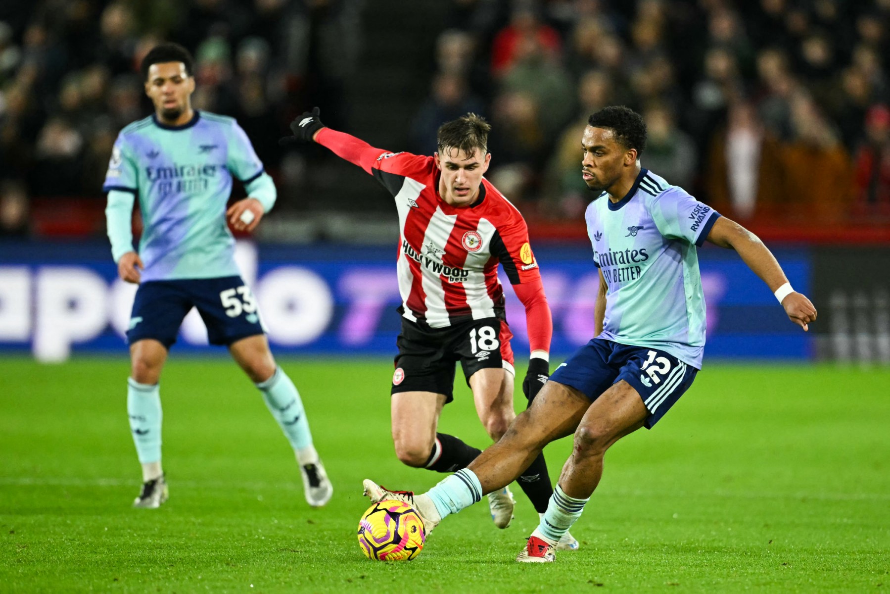 ดูบอลสด เบรนท์ฟอร์ด พบ อาร์เซนอล