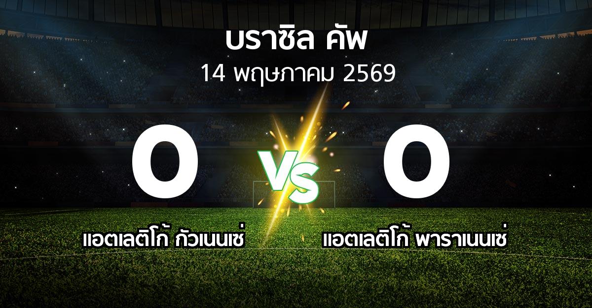 ผลบอล : แอตเลติโก้ กัวเนนเซ่ vs แอตเลติโก้ พาราเนนเซ่ (บราซิล-คัพ 2026)