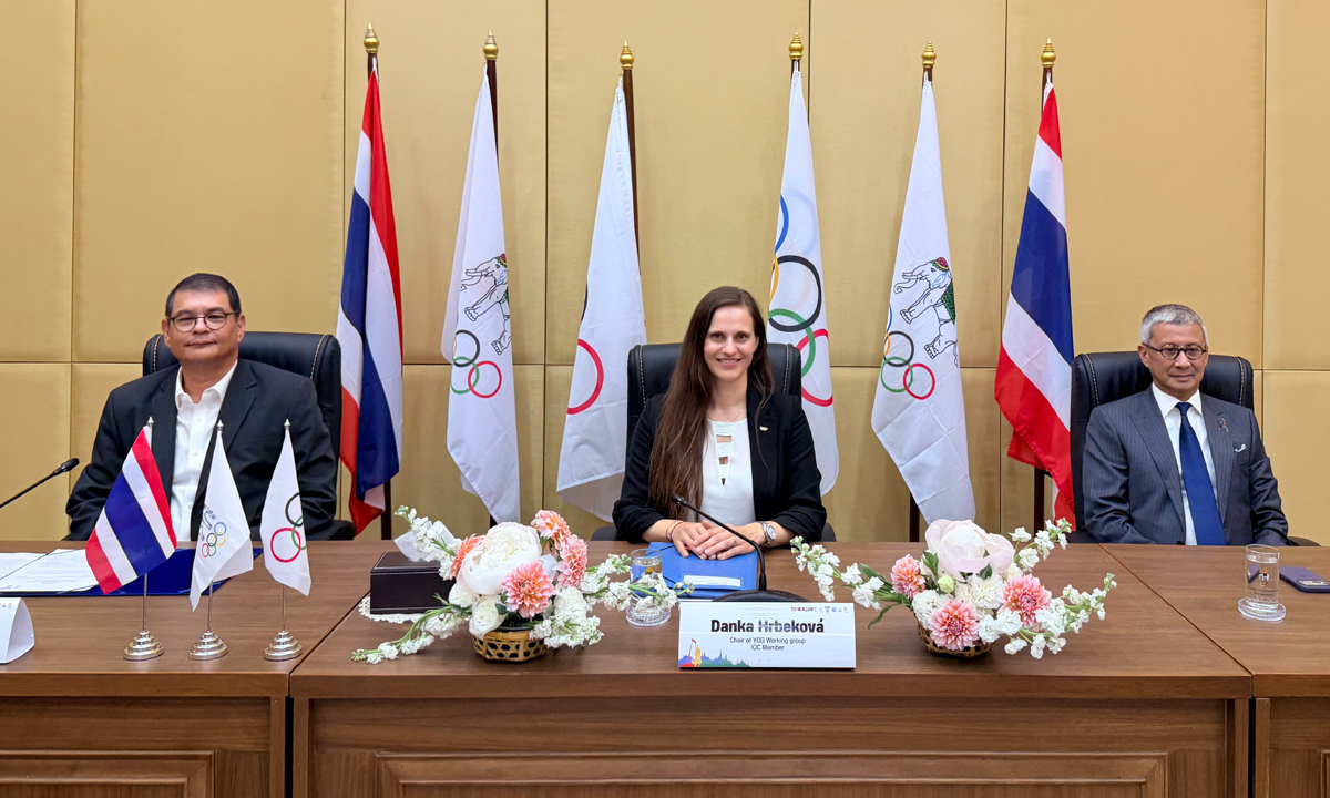 คณะผู้แทน IOC เดินทางตรวจพื้นที่กทม. พร้อมนำเสนอเป็นเจ้าภาพ Youth Olympic Games Bangkok 2030