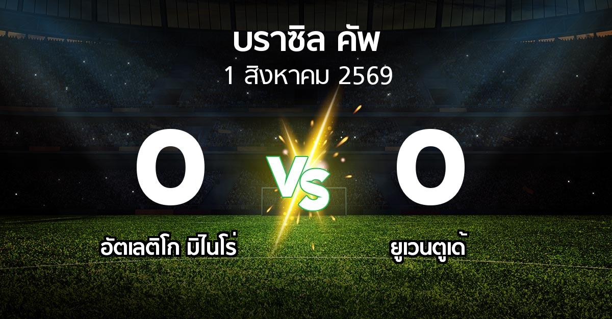 ผลบอล : อัตเลติโก มิไนโร่ vs ยูเวนตูเด้ (บราซิล-คัพ 2026)