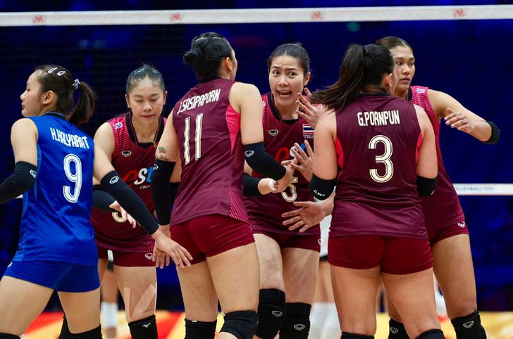 ตารางคะแนนวอลเลย์บอลหญิง VNL 2026
