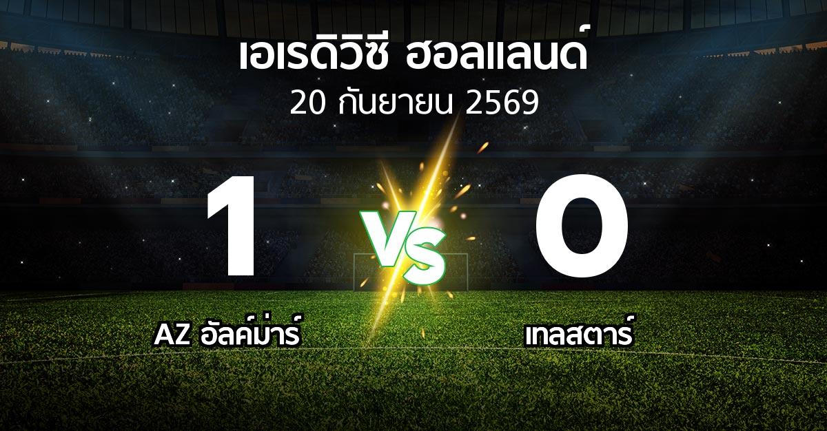 ผลบอล : AZ อัลค์ม่าร์ vs Telsta (เอเรดิวิซี่ ฮอลแลนด์ 2026-2027)
