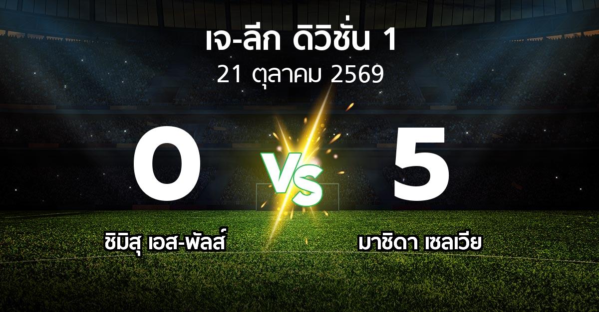 ผลบอล : ชิมิสุ เอส-พัลส์ vs มาชิดา เซลเวีย (เจ-ลีก ดิวิชั่น 1 2026-2027)