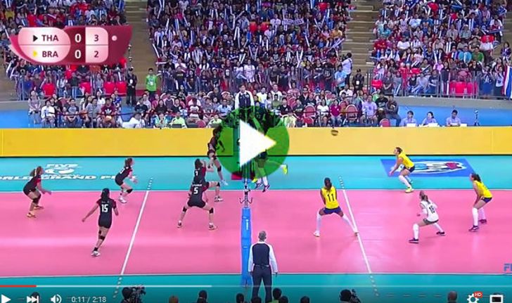 เจ๋งสุด! FIVB ยกจังหวะทำแต้มสาวไทยในเวิลด์กรังด์ปรีซ์